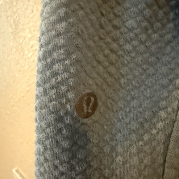 Lululemon Men’s At Ease Hoodie Blue Double-Knit Size Large - Picture 7 of 10